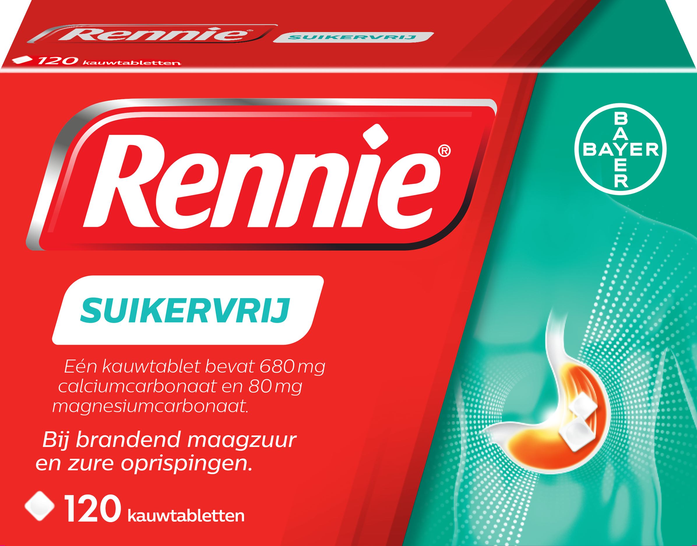 Rennie® Suikervrij 120